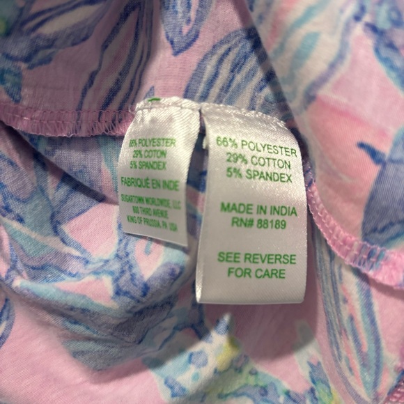 Lilly Pulitzer Winona Knit Tunic Top Just A Lil Jelly - Picture 7 of 8